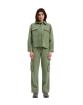 The Santa Cruz Womens Asp Key Jacket in Pale Sage Wash