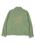 The Santa Cruz Womens Asp Key Jacket in Pale Sage Wash