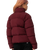 The Santa Cruz Womens Strip 2 In 1 Quilted Jacket in Dark Cherry