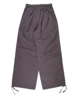 The Santa Cruz Womens Strip Parachute Trousers in Slate Grey