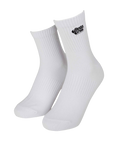 Groovy Stack Socks (2 Pack) in White & Lilac