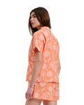 The Santa Cruz Womens Take A Trip Shirt in Apricot Trip Repeat