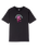 The Santa Cruz Womens Delfino Flower T-Shirt in Black
