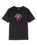 The Santa Cruz Womens Delfino Flower T-Shirt in Black