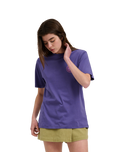 The Santa Cruz Womens Check Outline Ringed Dot T-Shirt in Future Dusk