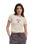 The Santa Cruz Womens Winkowski Ocho T-Shirt in Chalk