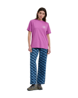 The Santa Cruz Womens Partial Dot T-Shirt in Hyper Violet
