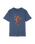 The Santa Cruz Womens Night Critter T-Shirt in Heritage Blue