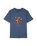The Santa Cruz Womens Night Critter T-Shirt in Heritage Blue