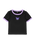 The Santa Cruz Womens Night Critter Mini T-Shirt in Black
