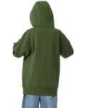 The Santa Cruz Boys Boys Classic Dot Hoodie in Dark Moss