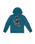 Boys Roskopp Screaming Five Hoodie in Teal