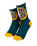 The Santa Cruz Boys Boys Oversize Other Dot Socks (2 Pack) in Green & Yellow