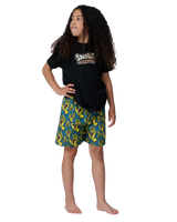 The Santa Cruz Boys Boys Hands All Over Swimshorts in Teal