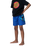 The Santa Cruz Boys Boys Screaming Hand Swimshorts in Ultramarine