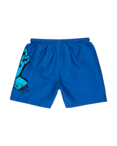 The Santa Cruz Boys Boys Screaming Hand Swimshorts in Ultramarine