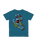 The Santa Cruz Boys Boys Roskopp Screaming Five T-Shirt in Teal