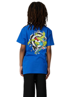 The Santa Cruz Boys Boys Rob Smasher T-Shirt in Ultramarine