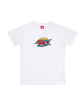 The Santa Cruz Boys Boys Salba Voodoo Pit Front T-Shirt in White