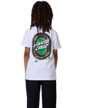The Santa Cruz Boys Boys Pit Cruz T-Shirt in White