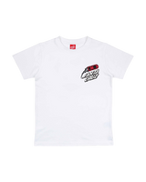 The Santa Cruz Boys Boys Pit Cruz T-Shirt in White