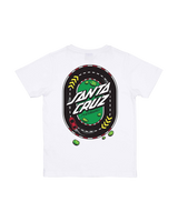 The Santa Cruz Boys Boys Pit Cruz T-Shirt in White