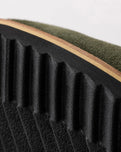 The Simple Womens Womens Original Suede Clog in Olive