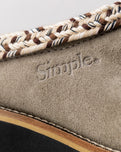 The Simple Womens Womens Original Suede Clog in Taupe