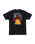 Stranger Things Hellfire Pit T-Shirt in Black