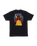 Stranger Things Hellfire Pit T-Shirt in Black