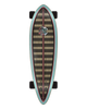The Santa Cruz Wave Dot Splice Pintail 9.2" Skateboard in Red