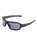 The Sinner Sunglasses Ros X Sunglasses in Black & Smoke Flash Mirror