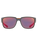 The Sinner Sunglasses Knoll Polarised Sunglasses in Matte Dark Grey & Orange Red Oil