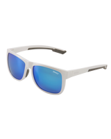 The Sinner Sunglasses Totai Sunglasses in Shiny White, Matte Grey & Sintec Smoke Ice Blue