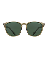 The Sinner Sunglasses Sorai Sunglasses in Olive & Sintec Green