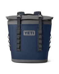 The Yeti Hopper M12 Soft Backpack Cooler in Navy
