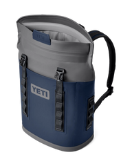 The Yeti Hopper M12 Soft Backpack Cooler in Navy