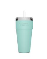 The Yeti Rambler 26oz Straw Cup in Sea Foam