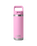 The Yeti Rambler 18oz Straw Bottle in Pink