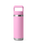 The Yeti Rambler 18oz Straw Bottle in Pink