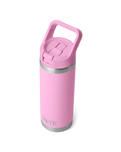 The Yeti Rambler 18oz Straw Bottle in Pink