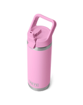The Yeti Rambler 18oz Straw Bottle in Pink