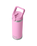 The Yeti Rambler 18oz Straw Bottle in Pink
