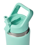 The Yeti Rambler Bottle Straw Cap in Sea Foam