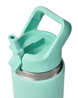 The Yeti Rambler Bottle Straw Cap in Sea Foam