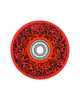 Stranger Things Hellfire Culb Light Ups 66mm Skateboard Wheels in Red