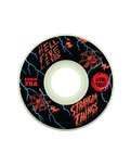 Stranger Things Meek Slasher Eddie 60mm Skateboard Wheels in White