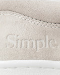 The Simple Mens OS Standard Issue Suede Shoes in Oatmeal