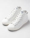 Womens S1 Mid Canvas Shoes in White