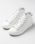 Womens S1 Mid Canvas Shoes in White